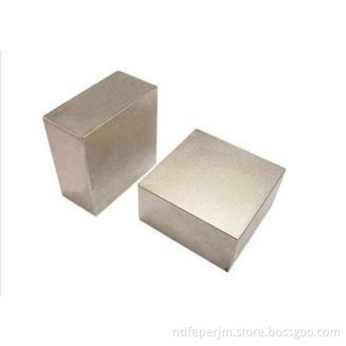 Industrial Large Nd2Fe14B N35 Neodymium Block Magnets With